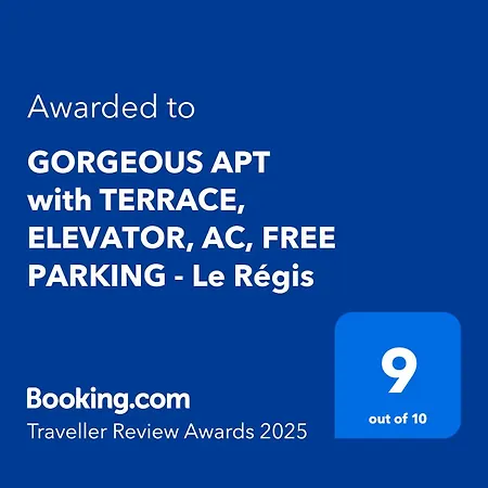 Gorgeous With Terrace, Elevator, Ac, Free Parking - Le Regis Appartement Cagnes-sur-Mer