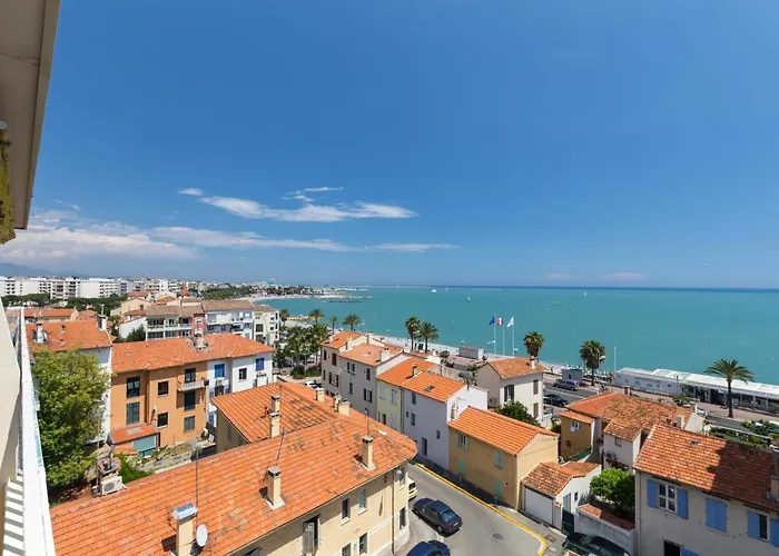 Gorgeous With Terrace, Elevator, Ac, Free Parking - Le Regis * Cagnes-sur-Mer
